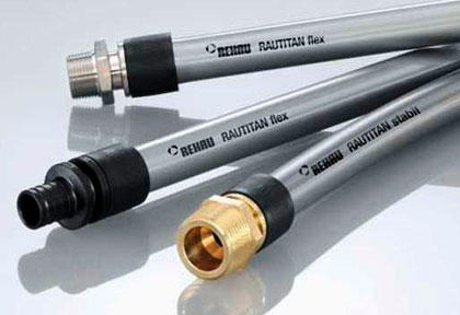 Монтаж труб из сшитого полиэтилена